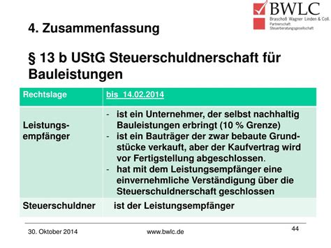 13b ustg steuerschuldnerschaft